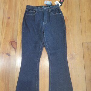 Women's LulaRoe Denim Flare Jeans Size 28 Dark Wash New with Tags